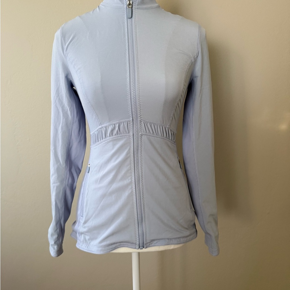 Lululemon Light Blue Zip-Up Jacket